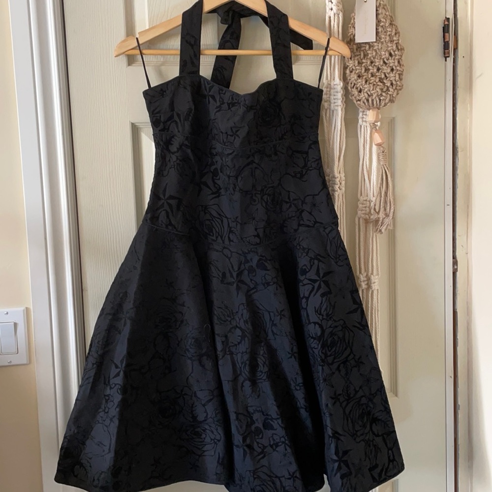 STUNNING and rare Collectif halter dress pinup